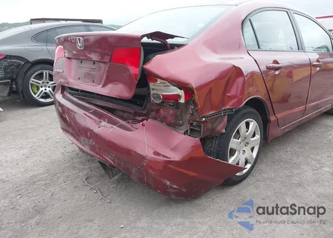 2007 Honda Civic Lx из США, поврежденный, VIN 1HGFA16567L083508